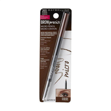 Maybelline Brow Precise Micro Pencil 265 Auburn - Cosmetics Fragrance Direct-041554460025