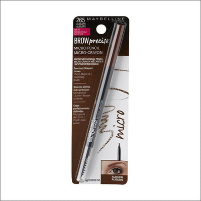 Maybelline Brow Precise Micro Pencil 265 Auburn - Cosmetics Fragrance Direct-041554460025