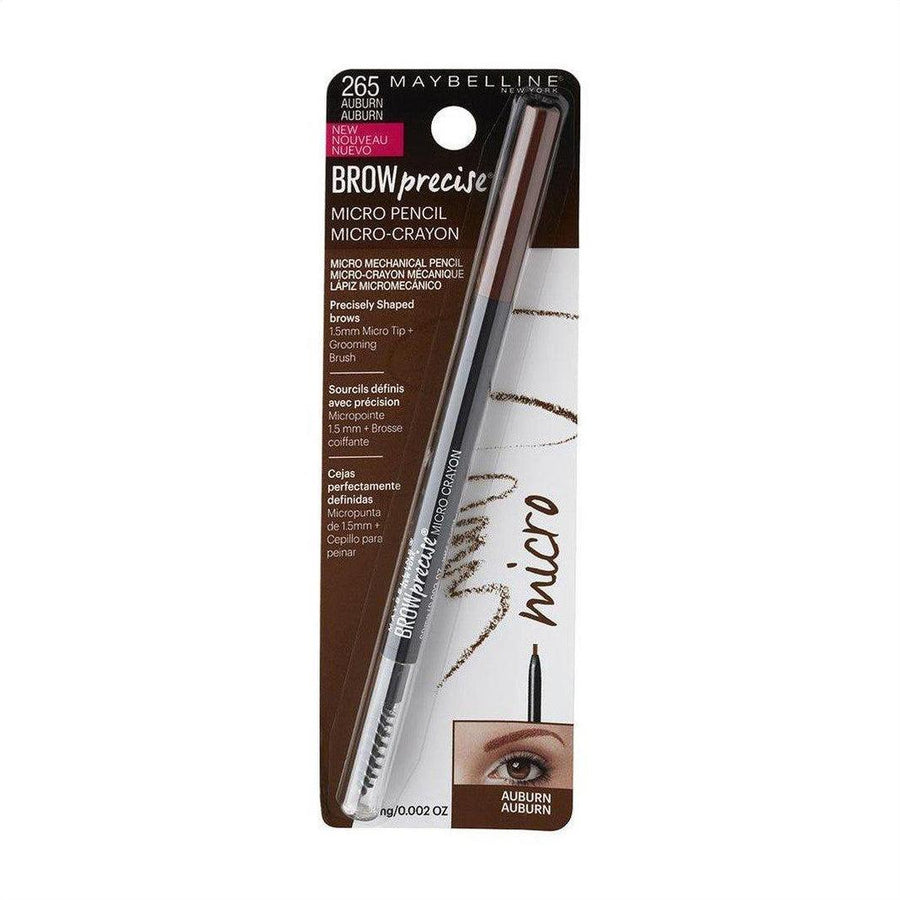 Maybelline Brow Precise Micro Pencil 265 Auburn - Cosmetics Fragrance Direct-041554460025