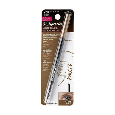 Maybelline Brow Precise Pencil Micro 250 Blonde - Cosmetics Fragrance Direct-041554460018
