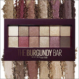 Maybelline Burgundy Bar Eyeshadow Palette - Cosmetics Fragrance Direct-3600531429911