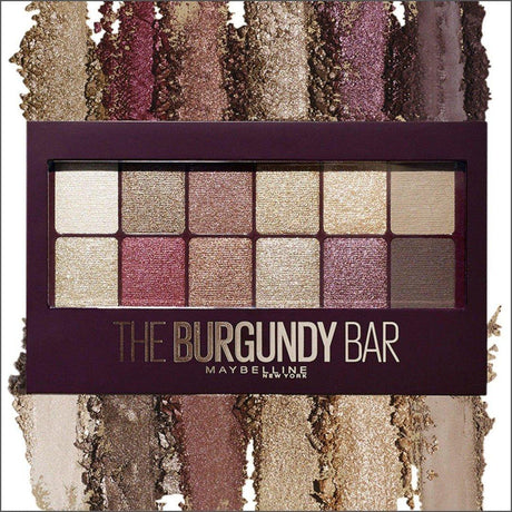 Maybelline Burgundy Bar Eyeshadow Palette - Cosmetics Fragrance Direct-3600531429911