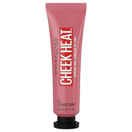 Maybelline Cheek Heat Gel Cream Blush Nude Burn 8 ml - Cosmetics Fragrance Direct-9344329188355