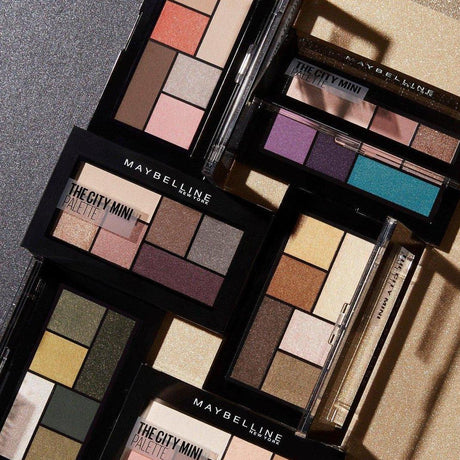 Maybelline City Mini Eyeshadow Palette - Rooftop Bronzes 400 - Cosmetics Fragrance Direct-3600531539306