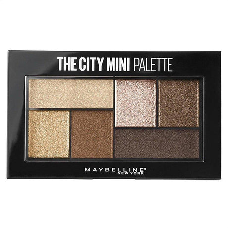 Maybelline City Mini Eyeshadow Palette - Rooftop Bronzes 400 - Cosmetics Fragrance Direct-3600531539306