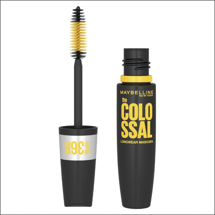 Maybelline Colossal 36H Volumizing Mascara - Very Black - Cosmetics Fragrance Direct-041554065862