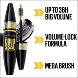 Maybelline Colossal 36H Volumizing Mascara - Very Black - Cosmetics Fragrance Direct-041554065862