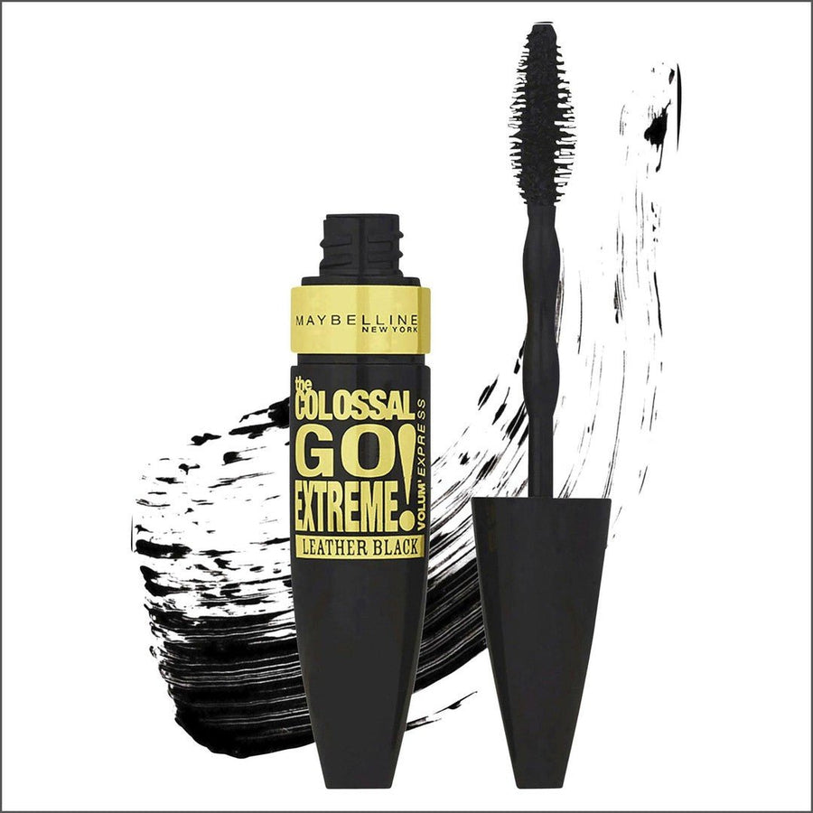 Maybelline Colossal Go Extreme Volumizing Mascara - Leather Black - Cosmetics Fragrance Direct-30114319