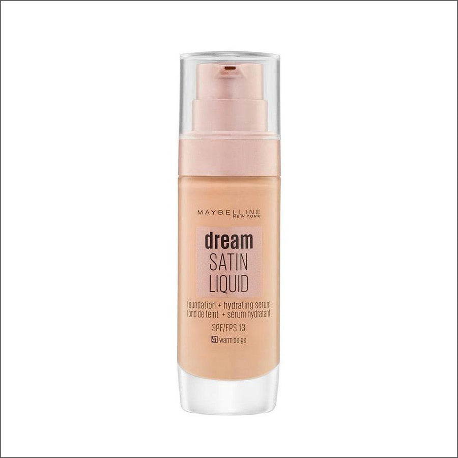 Maybelline Dream Satin Liq Fdn 41 Warm - Cosmetics Fragrance Direct-3600531388171