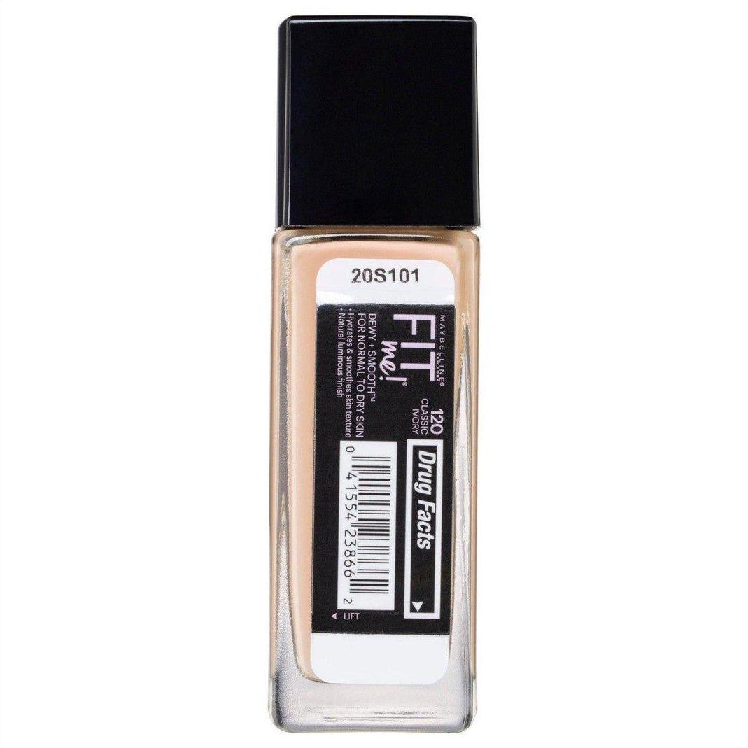 Maybelline Fit Me Found 120 Clas Ivory - Cosmetics Fragrance Direct-41554238662