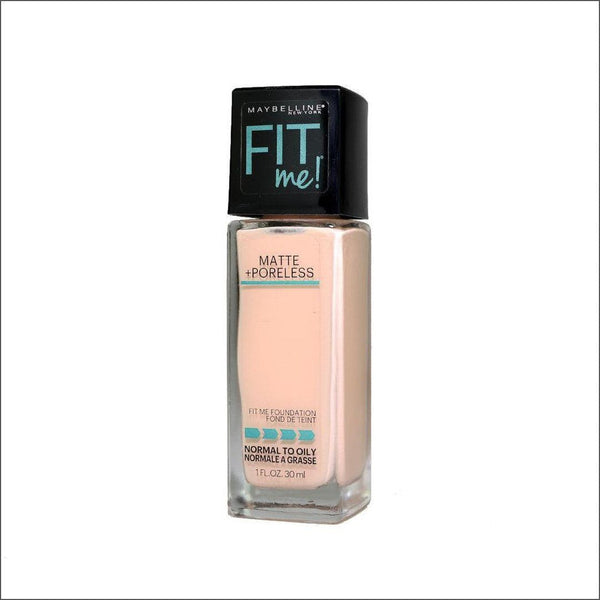 Maybelline Fit Me Matte + Poreless Foundation - 120 Classic Ivory ...