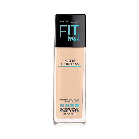 Maybelline Fit Me Matte & Poreless Foundation 125 Nude Beige - Cosmetics Fragrance Direct-041554433456