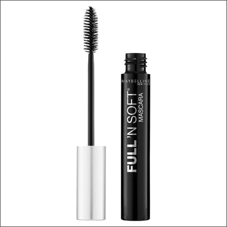 Maybelline Full 'N Soft Mascara Very Black - Cosmetics Fragrance Direct-041554699159