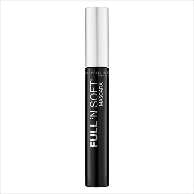 Maybelline Full 'N Soft Mascara Very Black - Cosmetics Fragrance Direct-041554699159