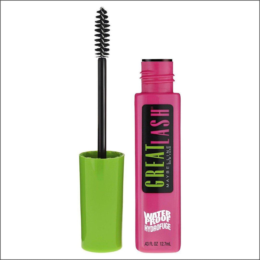 Maybelline Great Lash Volumizing Waterproof Mascara - Very Black - Cosmetics Fragrance Direct-041554626964
