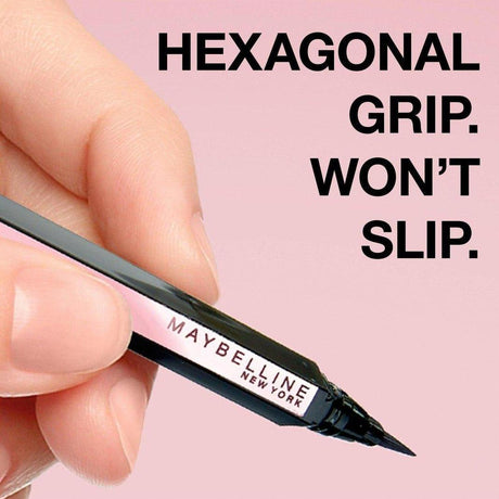 Maybelline HyperEasy Brush Tip Liquid Liner - Black 001 - Cosmetics Fragrance Direct-041554588736