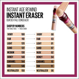 Maybelline Instant Age Rewind Eraser Multi-Use Concealer - 02 Nude - Cosmetics Fragrance Direct-3600530733859