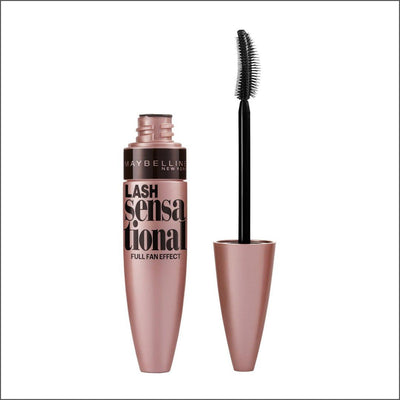 Maybelline Lash Sensational Full Fan Effect Mascara - Blackest Black - Cosmetics Fragrance Direct-041554420616