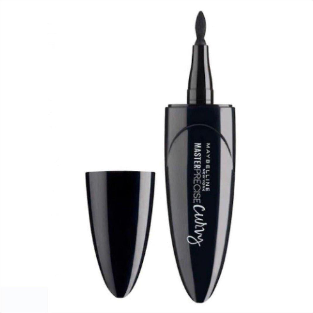 Maybelline Master Curvy Liquid Eyeliner Black - Cosmetics Fragrance Direct-86298932