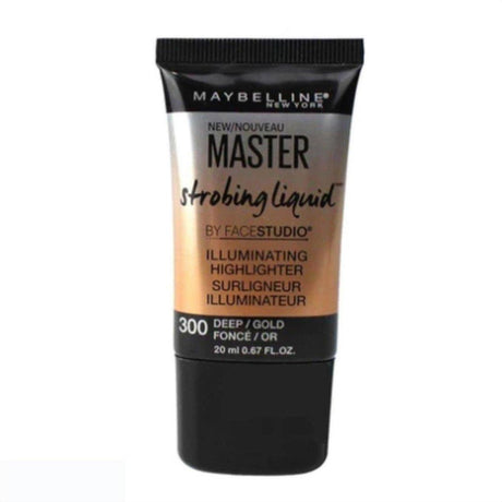 Maybelline Master Strobe Liquid 300 Deep Gold - Cosmetics Fragrance Direct-86364468