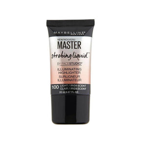 Maybelline Master Strobe Liquid Highlighter Light / Iridescent 100 - Cosmetics Fragrance Direct-041554493658