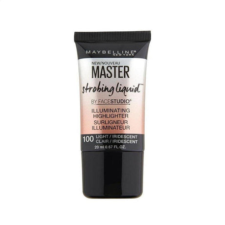 Maybelline Master Strobe Liquid Highlighter Light / Iridescent 100 - Cosmetics Fragrance Direct-041554493658