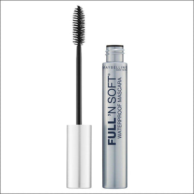 Maybelline New York Full n Soft Masara Waterproof - Very Black - Cosmetics Fragrance Direct-041554605228