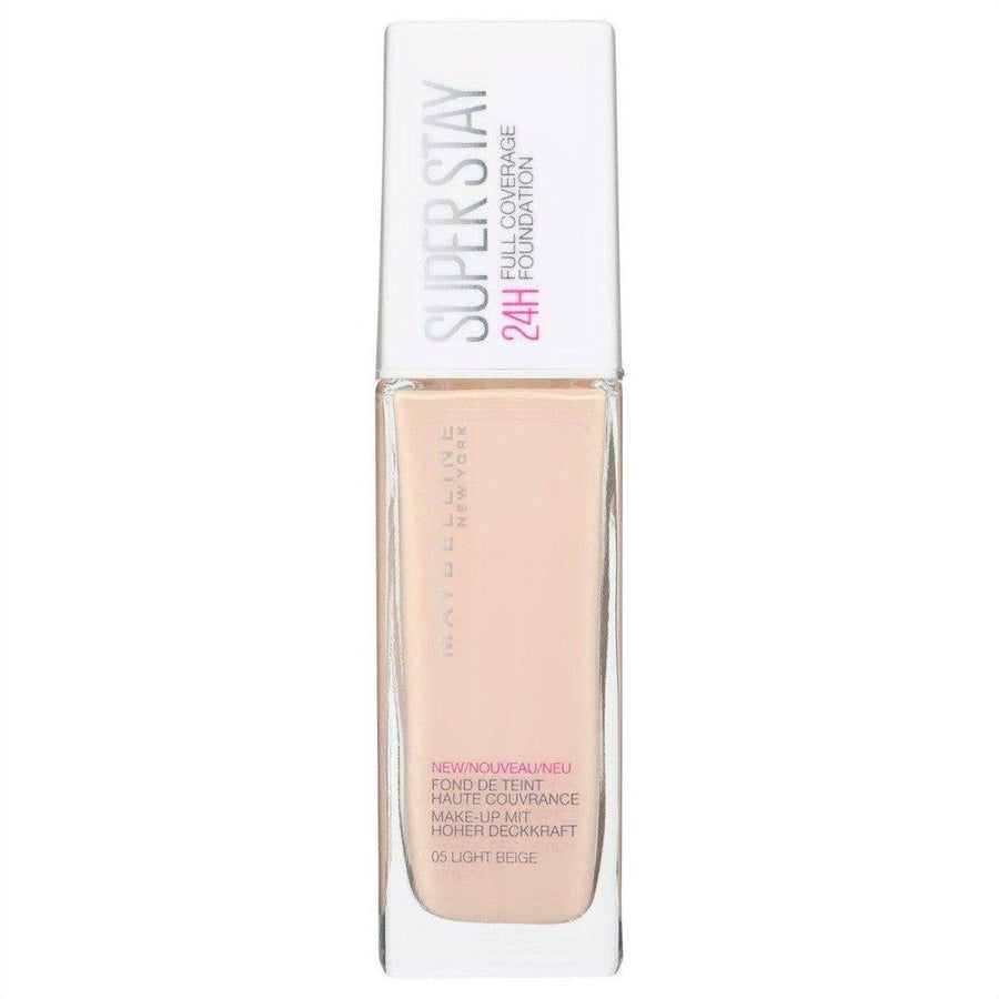 Maybelline Super Stay 24hr Foundation - 05 Light Beige - Cosmetics Fragrance Direct-3600531401863