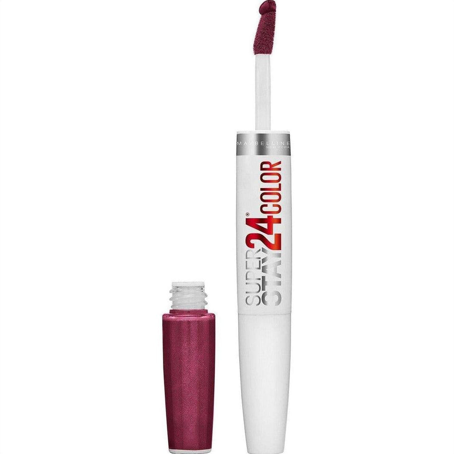 Maybelline SuperStay 24 2-Step Longwear Liquid Lipstick - Always Heather 120 - Cosmetics Fragrance Direct-38250804