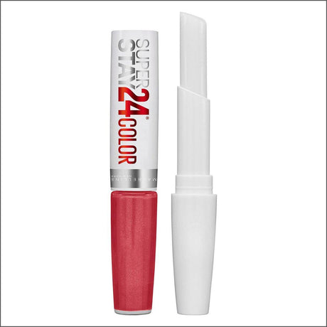 Maybelline SuperStay 24 2-Step Longwear Liquid Lipstick - Continuous Coral 020 - Cosmetics Fragrance Direct-041554237757