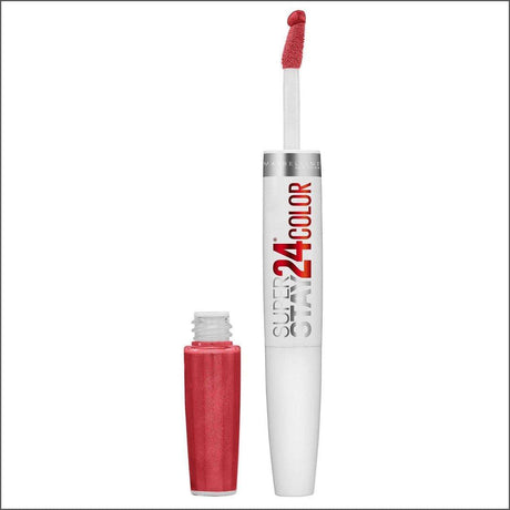 Maybelline SuperStay 24 2-Step Longwear Liquid Lipstick - Continuous Coral 020 - Cosmetics Fragrance Direct-041554237757