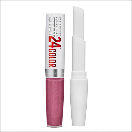 Maybelline SuperStay 24 2-Step Longwear Liquid Lipstick - Infinite Petal 080 - Cosmetics Fragrance Direct-041554237870
