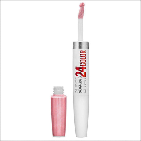 Maybelline SuperStay 24 2-Step Longwear Liquid Lipstick - So Peary Pink 110 - Cosmetics Fragrance Direct-041554237931