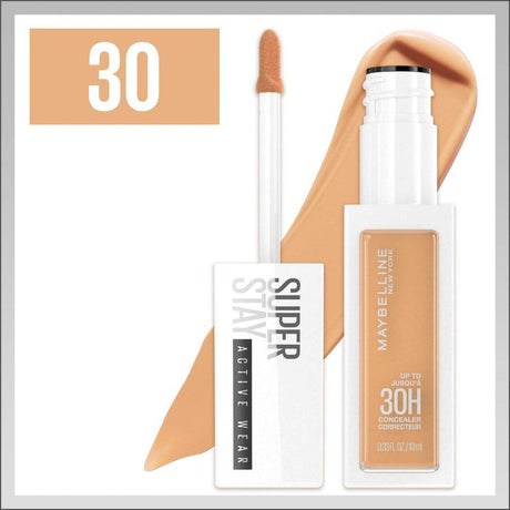 Maybelline Superstay Active Wear 30h Longwear Concealer - 30 Honey - Cosmetics Fragrance Direct-3600531648008