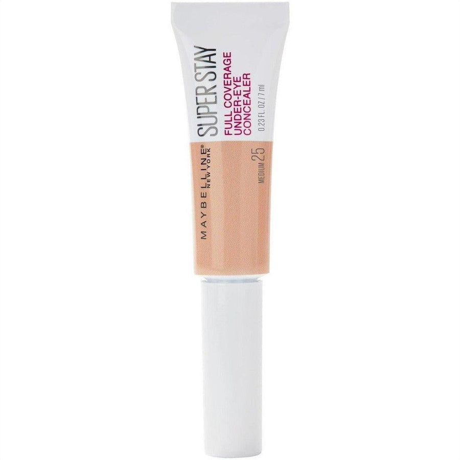 Maybelline SuperStay Full Coverage Under-Eye Liquid 25 Medium 7 mL - Cosmetics Fragrance Direct-30175570