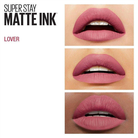 Maybelline Superstay Matte Ink Liquid Lipstick - 15 Lover - Cosmetics Fragrance Direct-041554496918