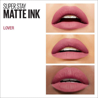 Maybelline Superstay Matte Ink Liquid Lipstick - 15 Lover - Cosmetics Fragrance Direct-041554496918