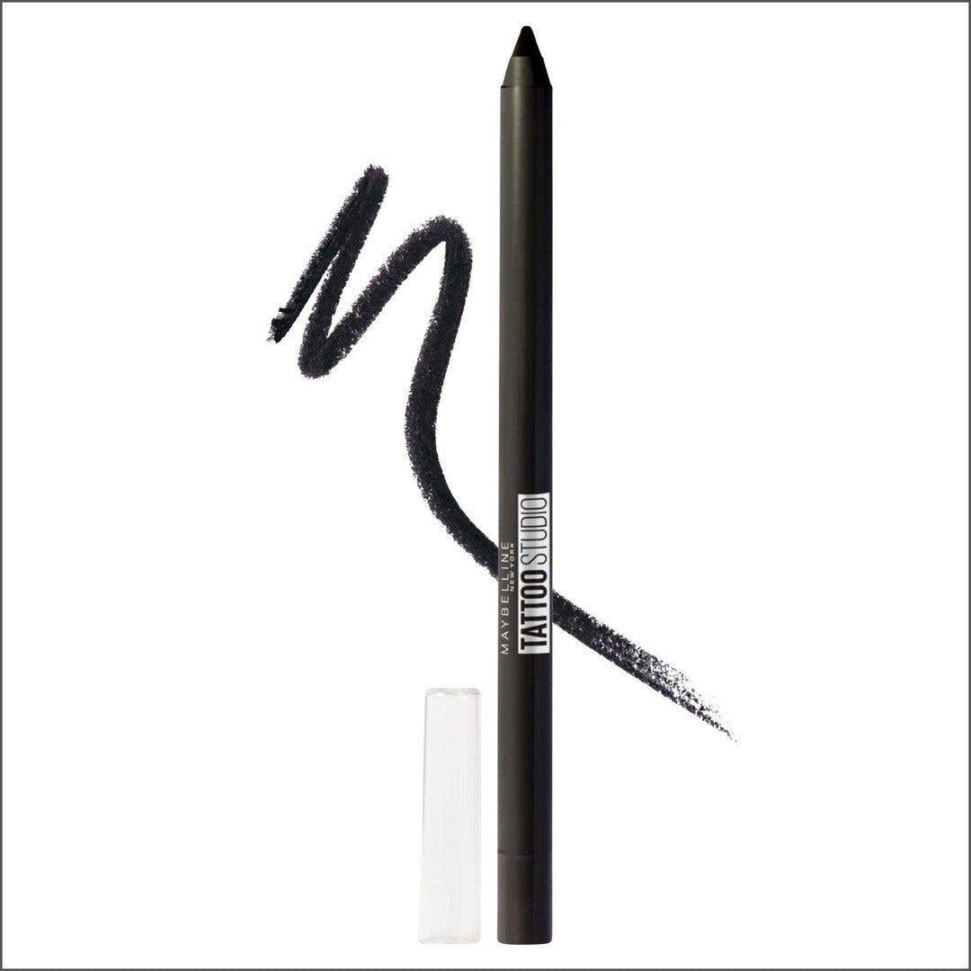 Maybelline Tattoo Liner Gel Eyeliner Pencil - Deep Onyx 900 - Cosmetics Fragrance Direct-3600531531065