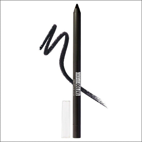Maybelline Tattoo Liner Gel Eyeliner Pencil - Deep Onyx 900 - Cosmetics Fragrance Direct-3600531531065