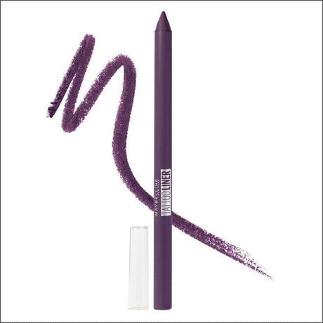 Maybelline Tattoo Liner Gel Eyeliner Pencil - Rich Amethyst 940 - Cosmetics Fragrance Direct-3600531531096