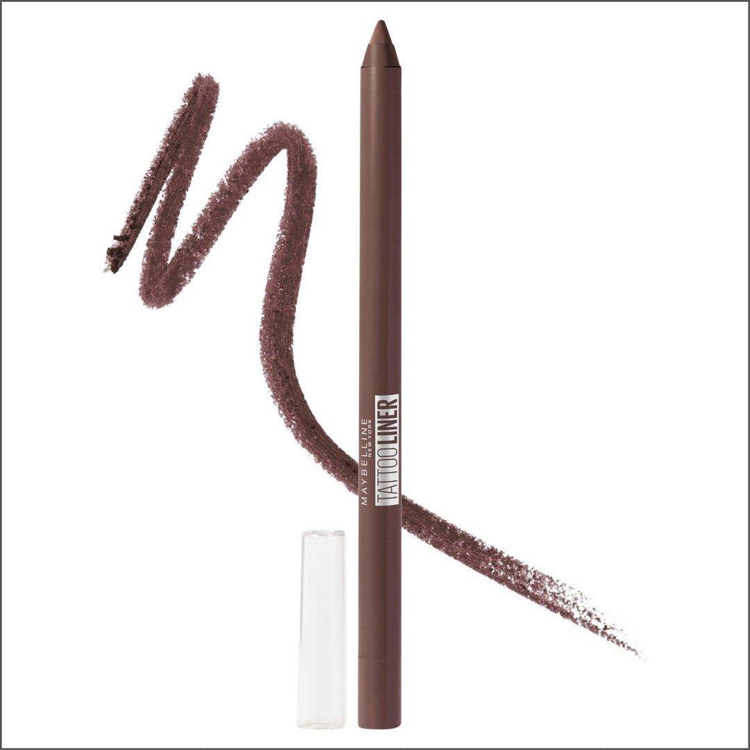 Maybelline Tattoo Liner Gel Eyeliner Pencil - Smooth Walnut 911 - Cosmetics Fragrance Direct-3600531531102