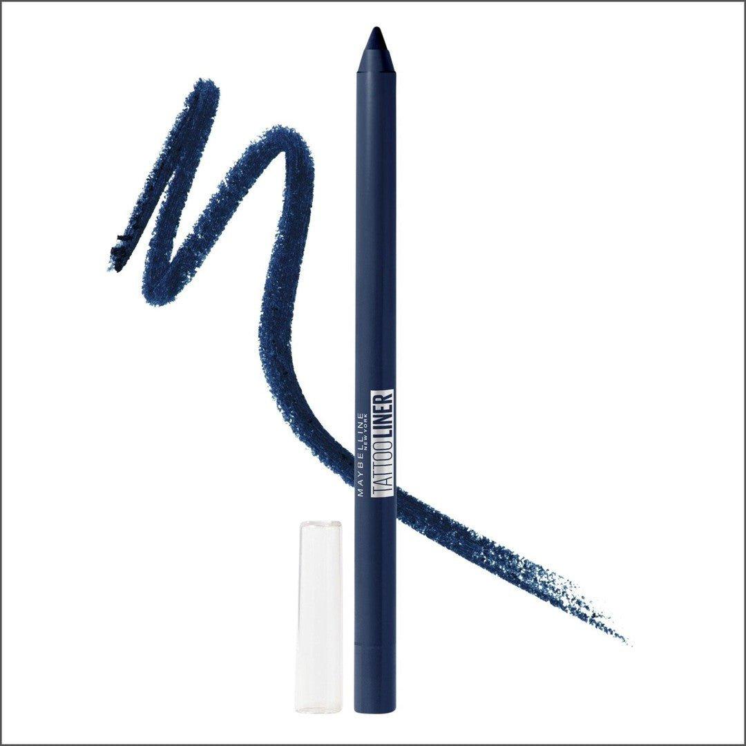 Maybelline Tattoo Liner Gel Eyeliner Pencil - Striking Navy 920 - Cosmetics Fragrance Direct-3600531531119