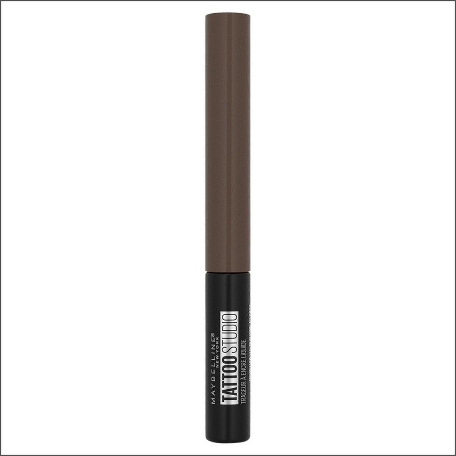 Maybelline Tattoo Studio Liquid Ink Eyeliner - Dark Henna Brown - Cosmetics Fragrance Direct-041554578799