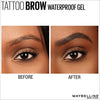Maybelline Tattoo Studio Waterproof Brow Gel Blonde 6.8 mL - Cosmetics Fragrance Direct-041554544923