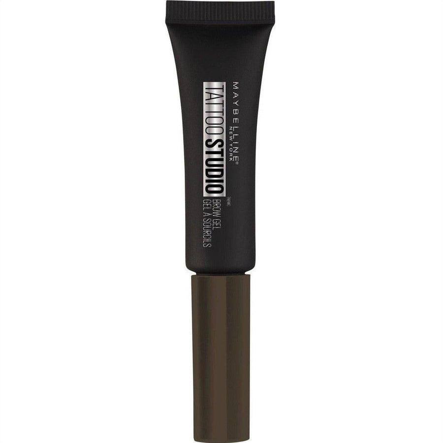 Maybelline Tattoo Studio Waterproof Brow Gel Deep Brown 6.8 ml - Cosmetics Fragrance Direct-041554545876