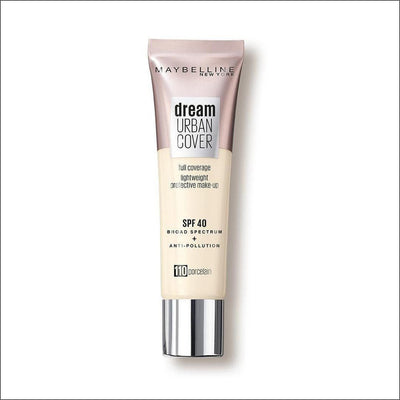 Maybelline Urban Cover Foundation Porcelain - Cosmetics Fragrance Direct-041554581997