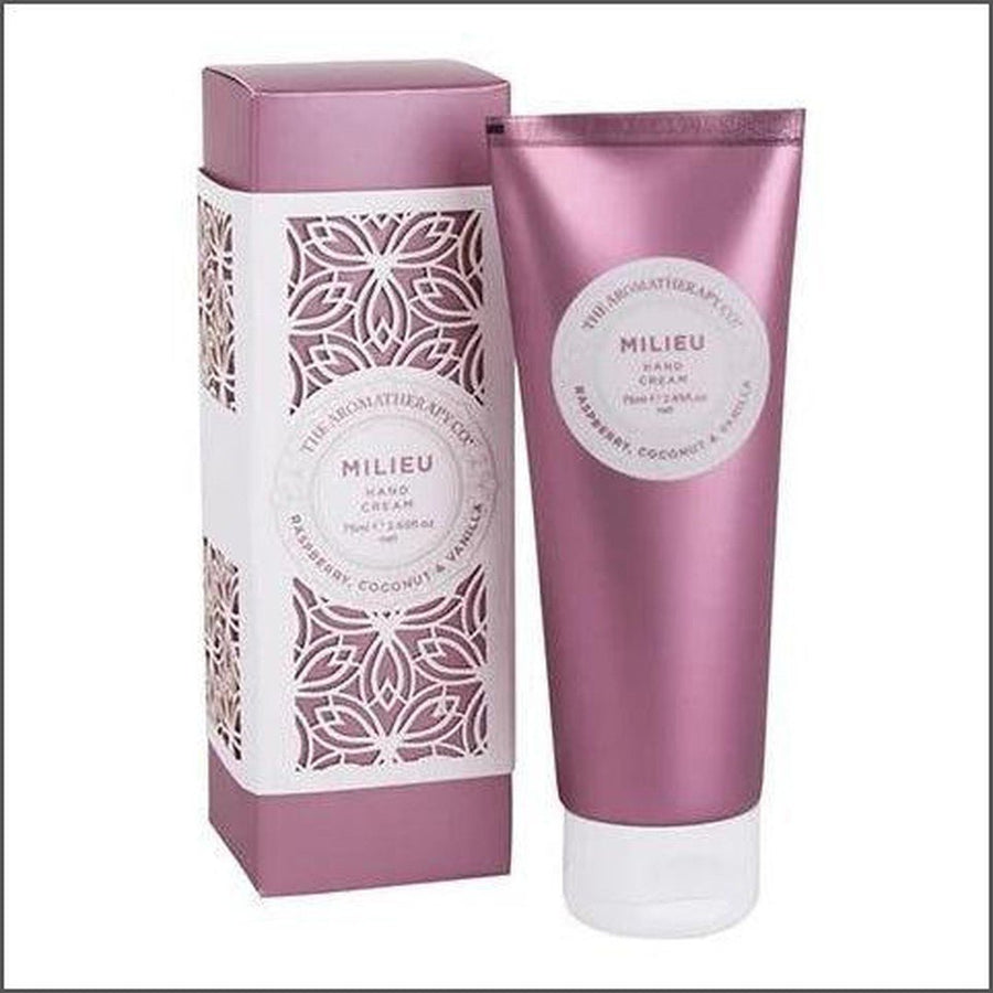Milieu Range Hand Cream Raspberry, Coconut & Vanilla - Cosmetics Fragrance Direct-9420005368584