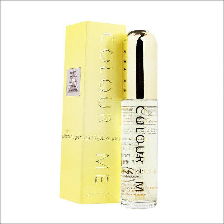 Milton Lloyd Colour Me Homme Gold Eau De Toilette 50ml - Cosmetics Fragrance Direct-025929121957