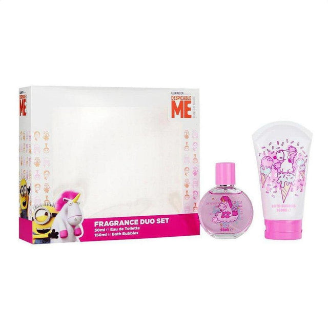 Minions Unicorn 50ml Eau de Toilette 2 Piece Gift Set - Cosmetics Fragrance Direct-5013692251365