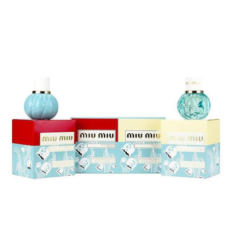 Miu Miu Mini Duo Set 20ml x 2 Gift Set - Cosmetics Fragrance Direct-3.61422E+12